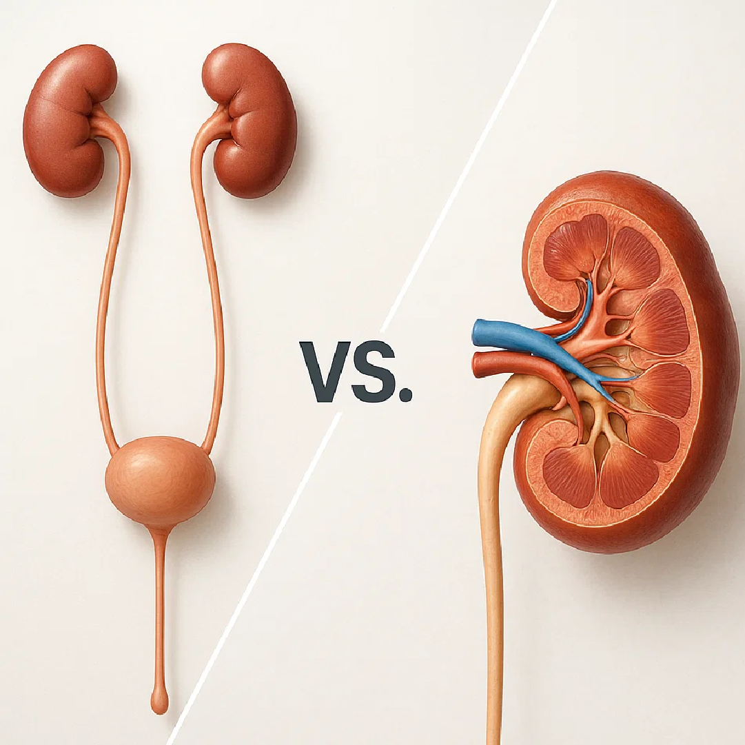 urologia vs nefrologia